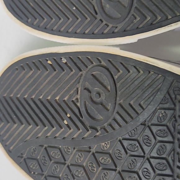 HEELYS GR8 PRO HE 100218 SKATE SNEAKERS GRAY CANVAS SIZE Y TH 5 - Picture 10 of 12